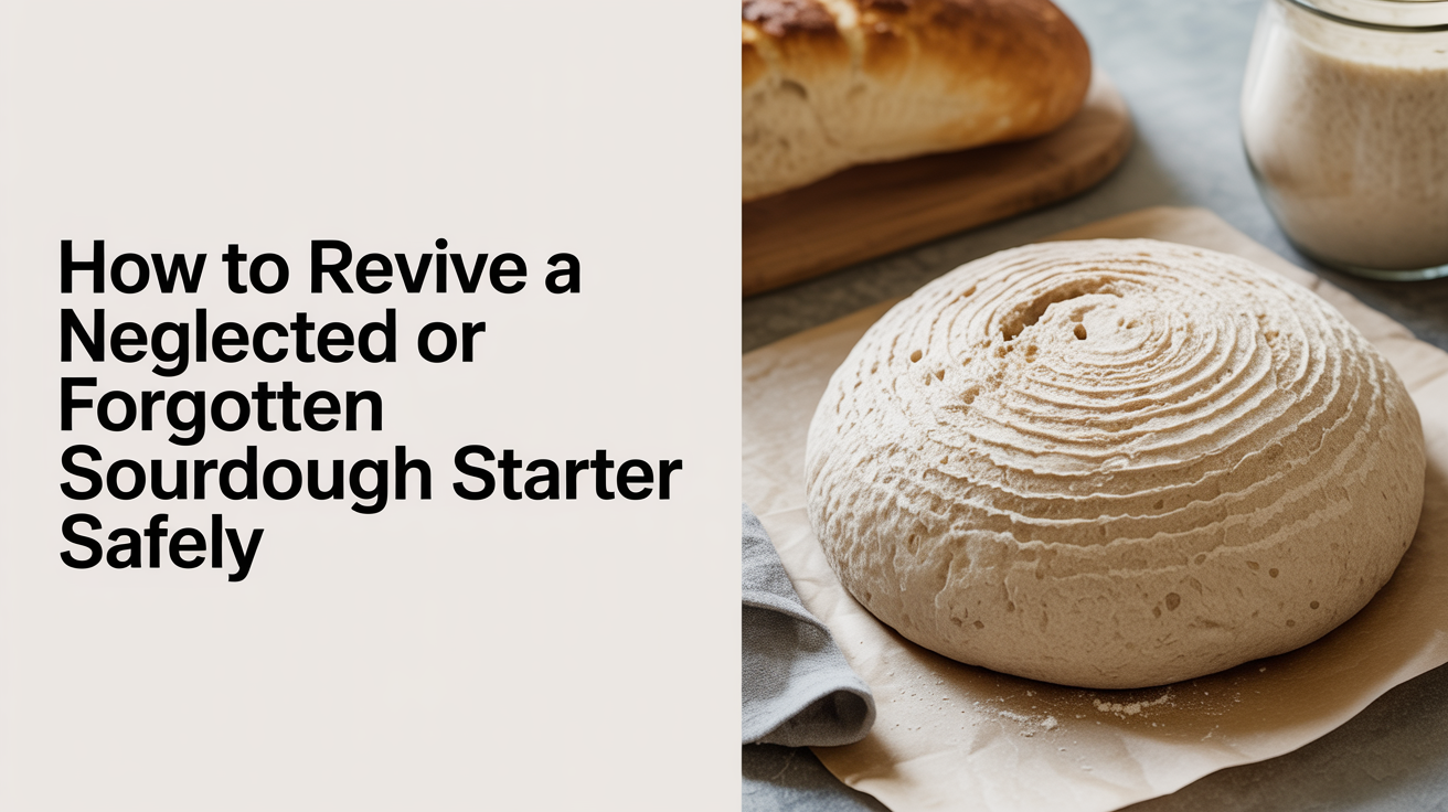 How to Revive a Neglected or Forgotten Sourdough Starter Safely